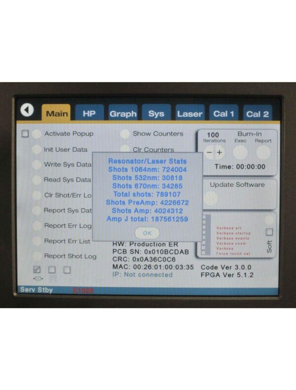 Cutera ENLIGHTEN III Tattoo Removal Benign Lesion Laser 532 670 1064nm Pico 2017