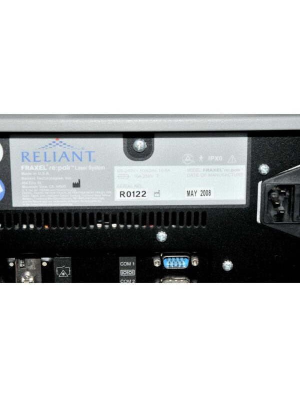 Reliant Fraxel RePair Re:Pair CO2 Fractional Skin Resurfacing Ablative Laser C02