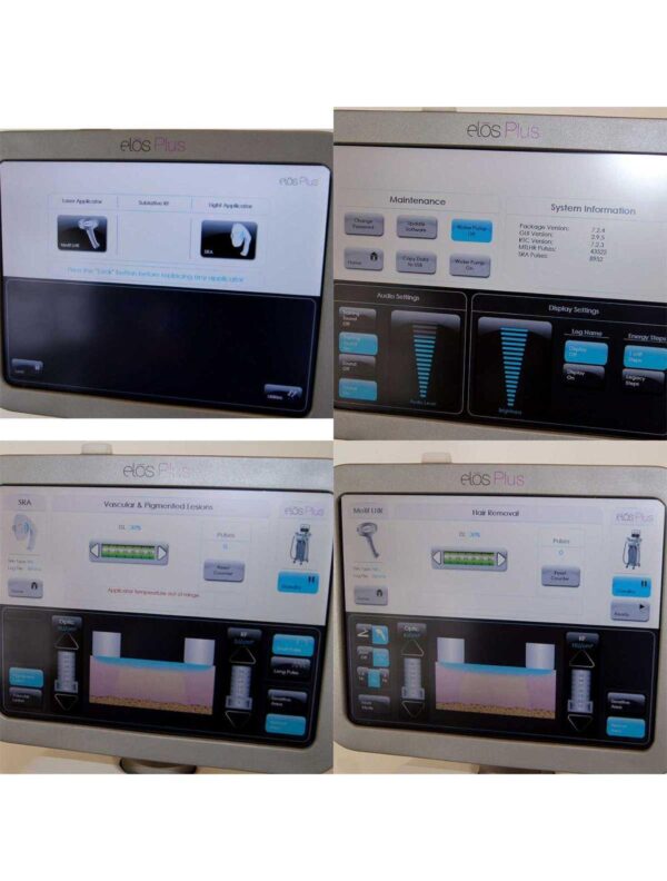 Syneron Elos Plus Laser IPL System Motif LHR SRA Skin Tightening Hair Removal