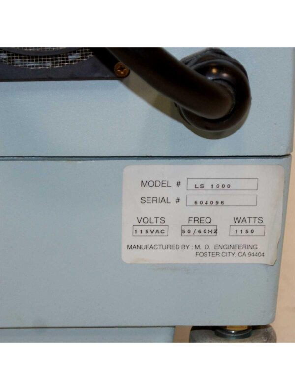 MD Engineering Power Aspirator LS1000 Suction Vacuum Pump System