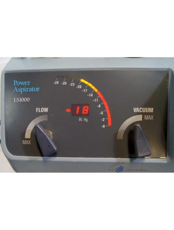 MD Engineering Power Aspirator LS1000 Suction Vacuum Pump System