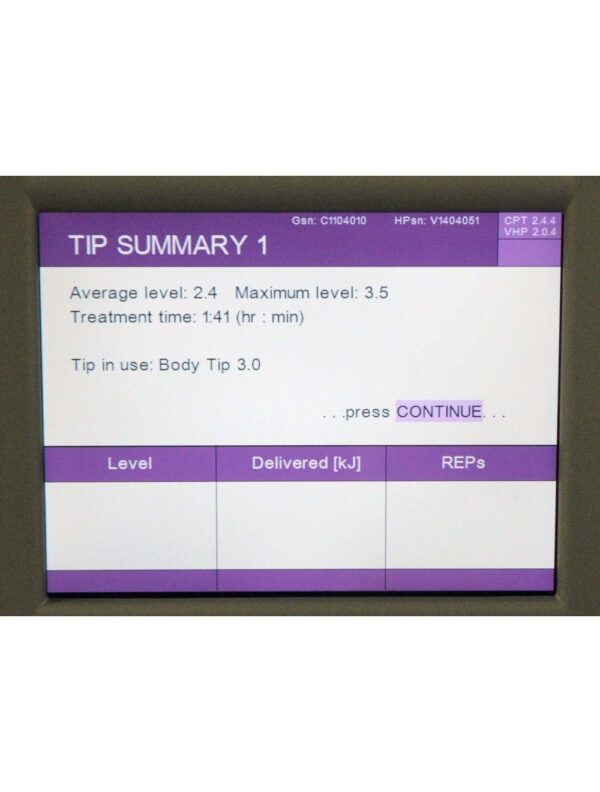 Thermage Solta Medical CPT TG-2B RF Radio Frequency Laser System Skin Wrinkle