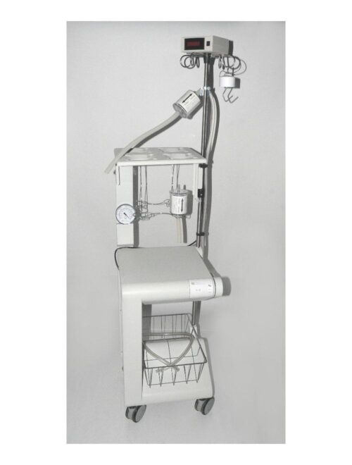 SOUND SURGICAL Technologies VENTX-1 RACK W/ PUMP Cart System Foot Switch Vent X
