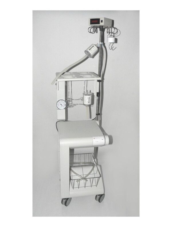 SOUND SURGICAL Technologies VENTX-1 RACK W/ PUMP Cart System Foot Switch Vent X