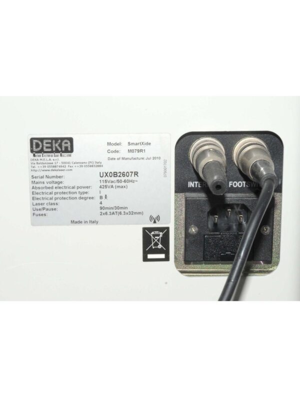 2010 DEKA Dot SmartXide CO2 Fractionated Cosmetic Laser Ablative Skin Resurface