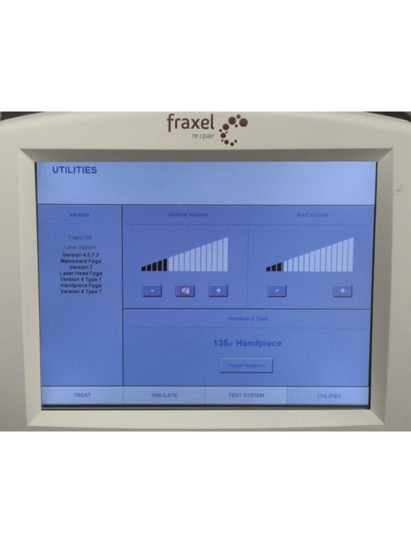2007 Reliant Fraxel Re:Pair CO2 Fractional Laser Repair Buffalo Filter C02