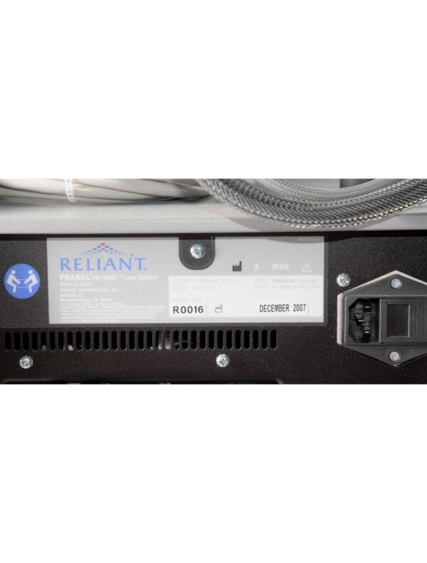 2007 Reliant Fraxel Re:Pair CO2 Fractional Laser Repair Buffalo Filter C02