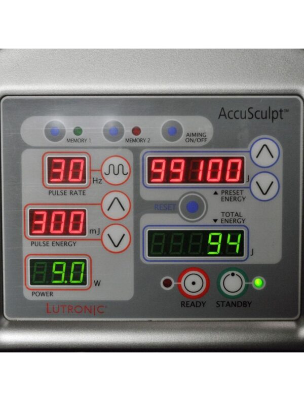 Lutronic ACCUSCULPT Nd YAG Laser 1444 nm Facial Body Contouring Shaping 2009