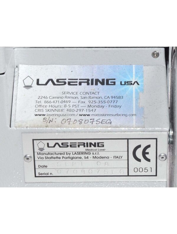 Lasering MIXTO SX CO2 Medical Surgical Laser Slim Evolution Surgery 2008