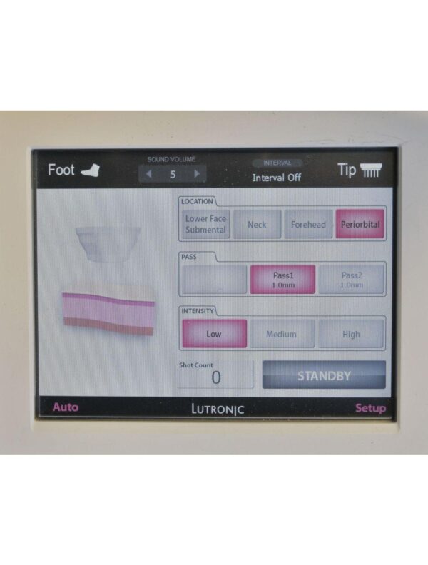 2018 Lutronic Infini Radiofrequency Fractional Microneedle Skin Rejuvenation RF