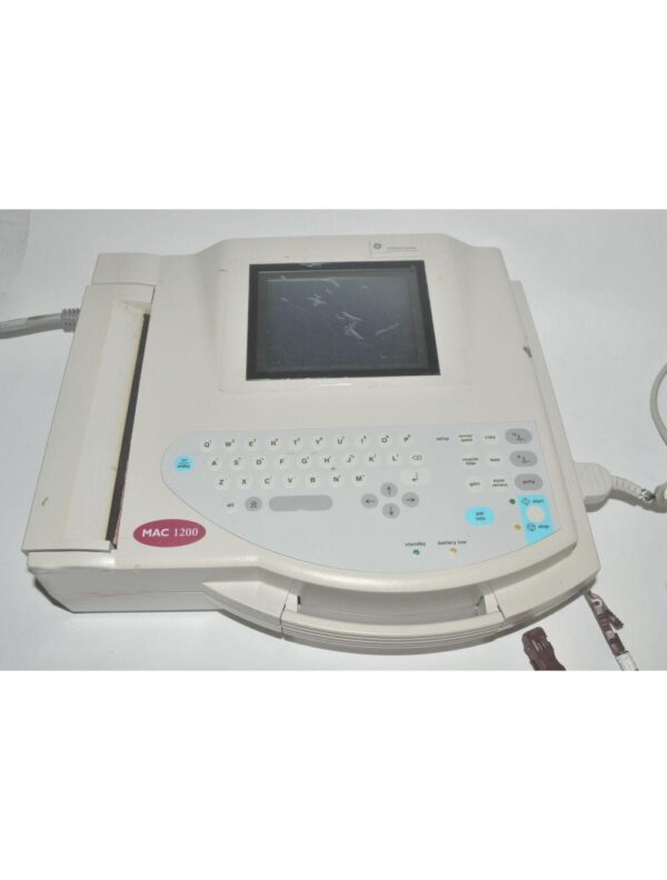 MAC 1200 General Electric EKG Electrocardiograph GE MAC1200 101116823 2007