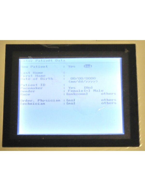 MAC 1200 General Electric EKG Electrocardiograph GE MAC1200 101116823 2007