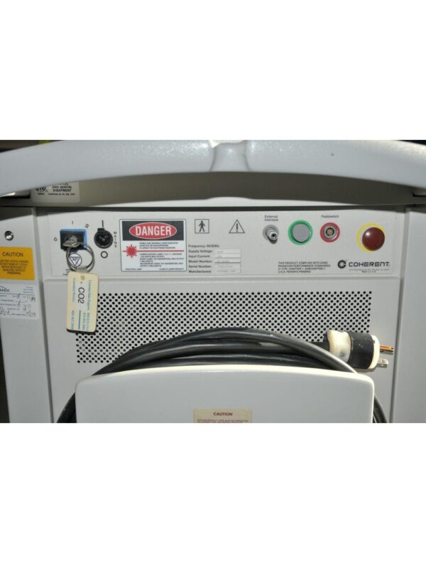 1997 Coherent UltraPulse 5000C CO2 Laser Ultra Pulse Surgical Laser Lumenis