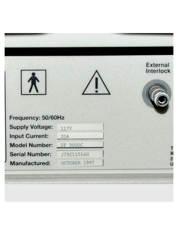 1997 Coherent UltraPulse 5000C CO2 Laser Ultra Pulse Surgical Laser Lumenis