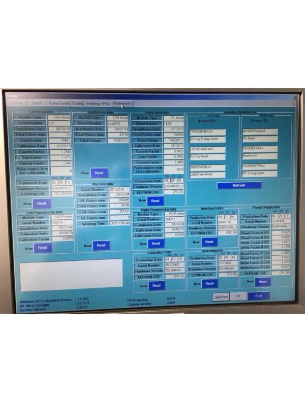 2005 Iridex VariLite Dual Wavelength 532/940 DPSS Vascular/Pigment Laser 0.7mm
