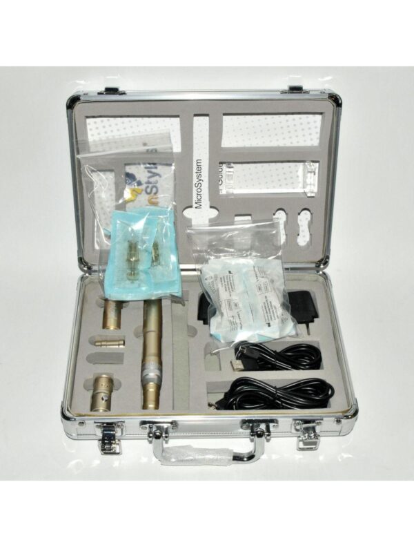 SkinStylus Gold Microneedling Professional Kit Collagen Skin Stylus Pen Biolock II