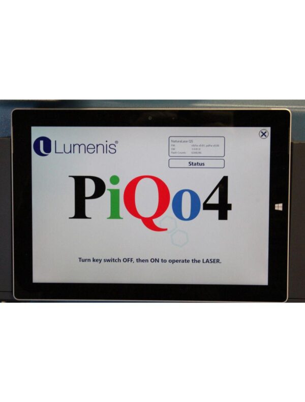 2017 Focus Lumenis NaturaLase PiQo4 QS YAG/KTP Pico 4 Picosec Laser 4 Wavelength