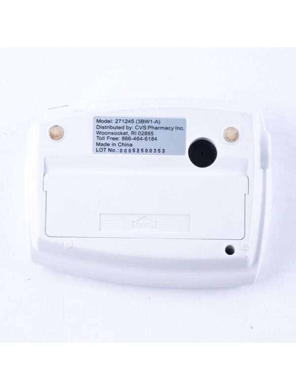 20240926112521-66f544a1c08d3.jpg CVS Pharmacy Automatic Battery Powered Blood Pressure Monitor 271245 (3BW1-A)