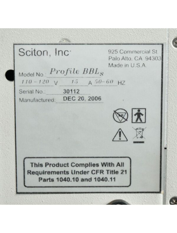 Sciton BBLs BroadBand Light IPL Acne Lesions Skin Tightening Hair Removal BBL