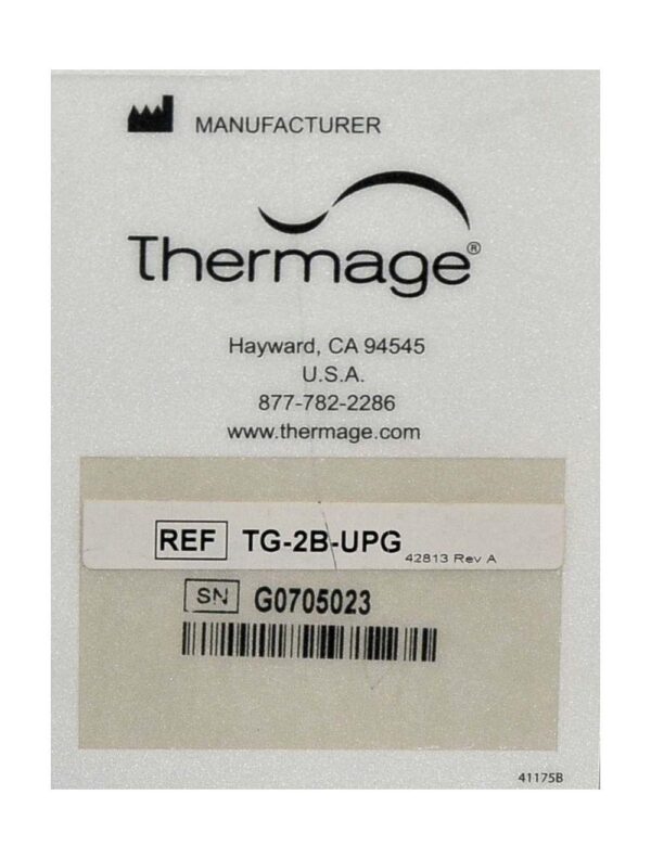Thermage RF Generator CPT Radio Frequency Body Skin Tightening Laser TG-2B-UPG