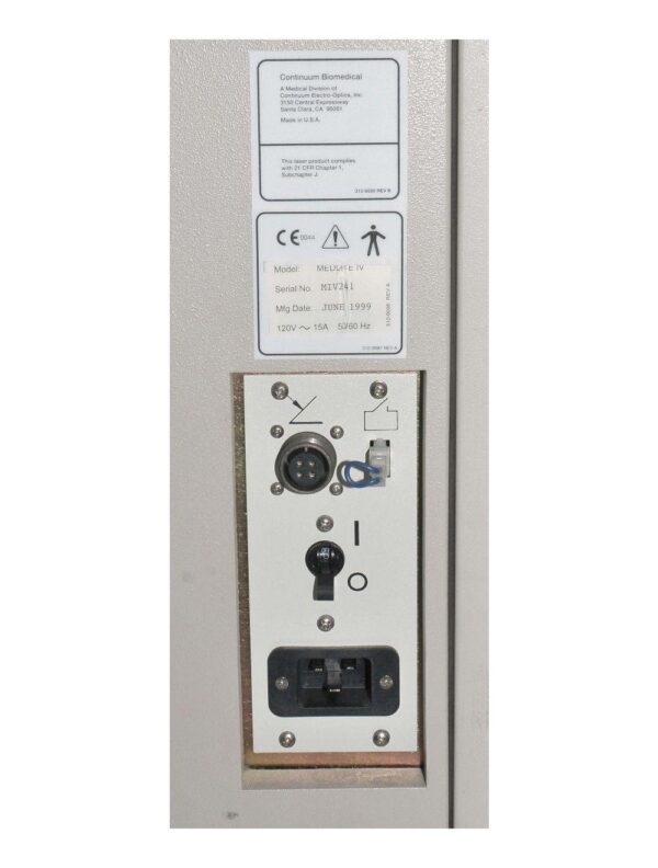 20240926113838-66f547bec196b.jpg ConBio Medlite IV Q-Switch Nd:YAG Tattoo Removal Laser Q-Switched Con Bio 1999