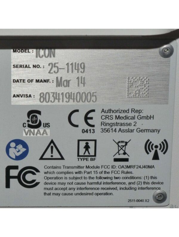 Palomar Cynosure ICON Cosmetic IPL Laser w/3 IPL Handpieces & 1 1540 HP - (2014)