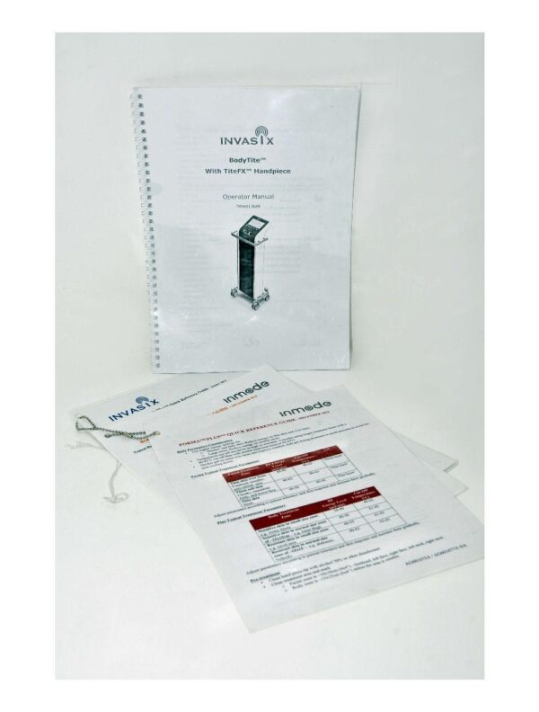 2013 Invasix BodyTite Fractora TiteFX BodyFX Fractional Restore Skin INMODE