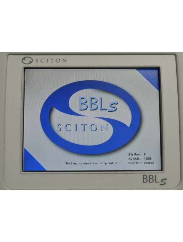2011 Sciton Profile BBLs IPL Laser Acne Skin Tightening Lesions Vascular Desktop