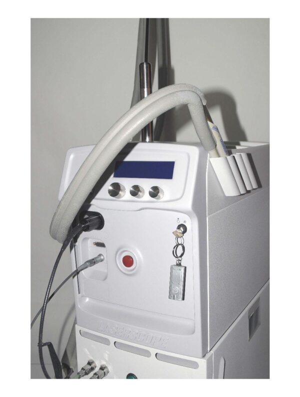 Lyra Laserscope 2002 Nd:YAG Laser w CoolSpot HandPcs 1-5&10mm Hair Removal/Vein