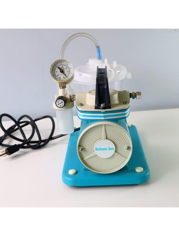 Schuco-Vac Portable Suction Aspirator w/ 1500 ml Canister, & Molded Base