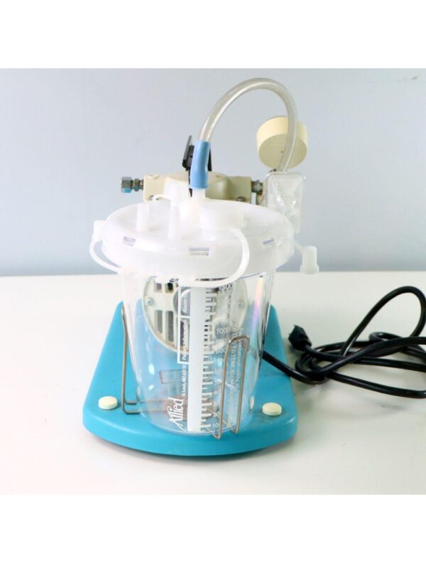 Schuco-Vac Portable Suction Aspirator w/ 1500 ml Canister, & Molded Base