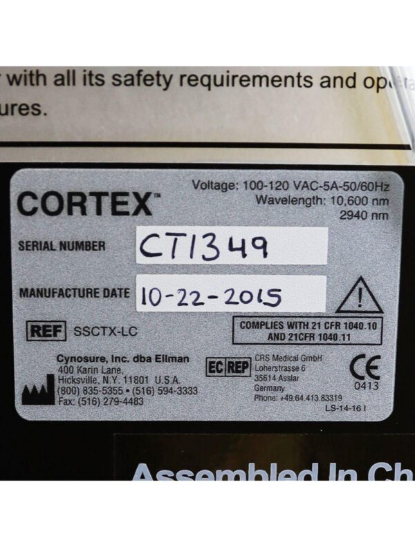 Ellman Sandstone Cortex Resurfacing Platform - CO2 and 2940nm Laser