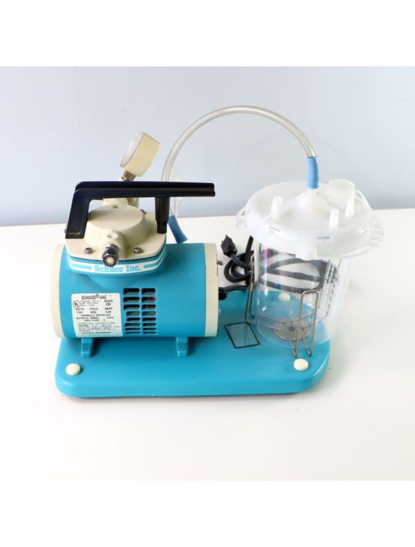 Schuco-Vac Portable Suction Aspirator w/ 1500 ml Canister, & Molded Base