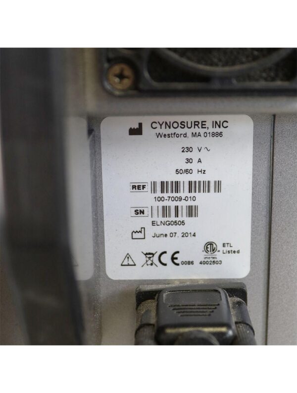 2014 Cynosure Elite MPX Laser 755/1064nm With IPL And Built-In Zimmer
