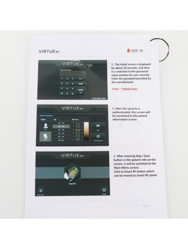 2020 Cartessa Virtue RF RadioFrequency SHEnB VirtueRF Wrinkles Scar Face Body