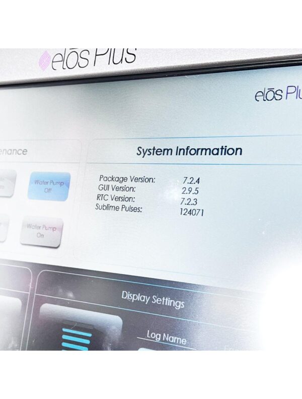 2018 Candela Syneron Elos Plus Pulsed Light Laser Ablative Skin Resurface System