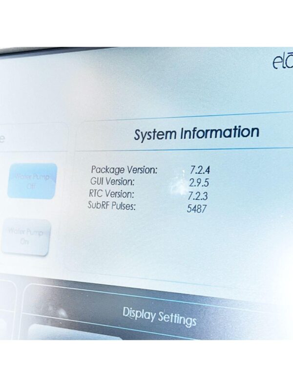 2018 Candela Syneron Elos Plus Pulsed Light Laser Ablative Skin Resurface System