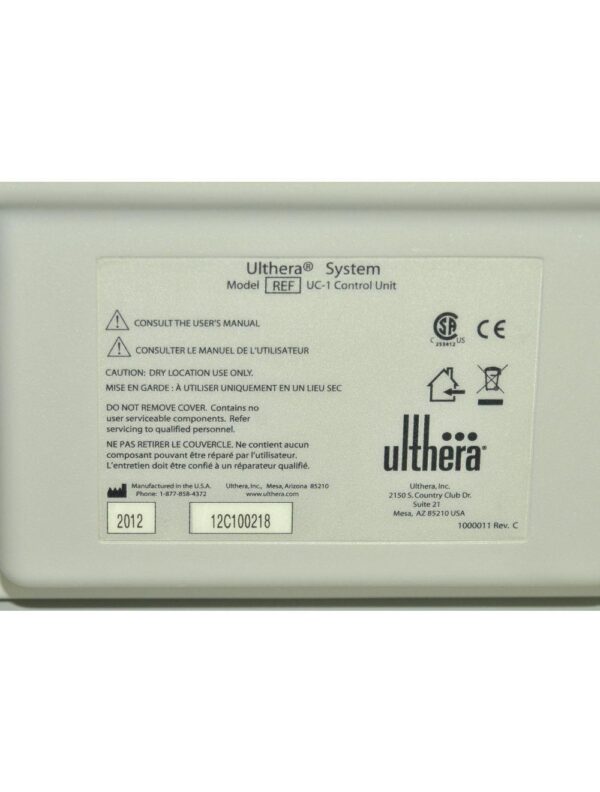 2012 Ulthera Ultherapy DEEPsee Ultrasound Skin Tightening Contouring w Handpiece