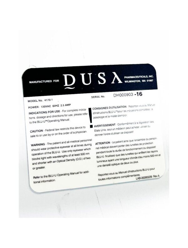 20240926141926-66f56d6e0433d.jpg Dusa BLU Blue Light Photo Dynamic Light Therapy Acne Sun Damage System