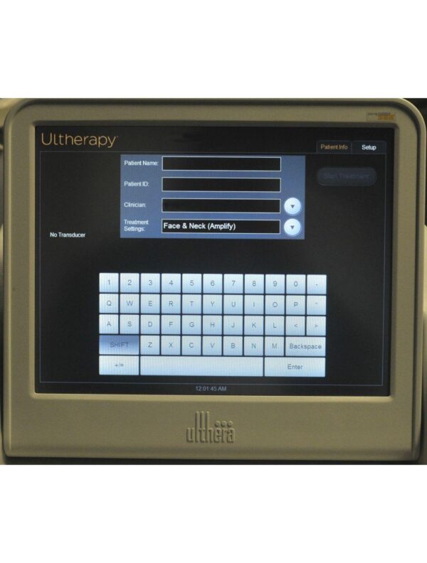 2016 Ulthera Ultherapy DeepSEE Ultrasound Skin Tightening Contouring System