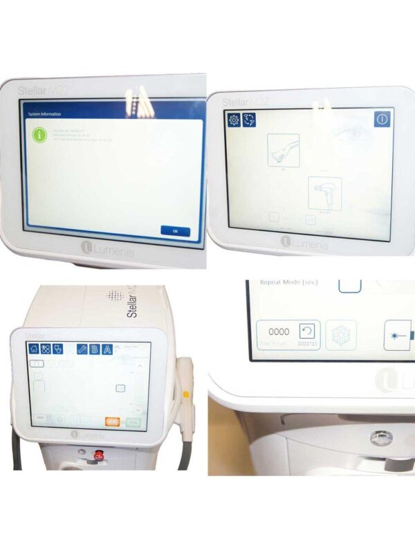 2020 Lumenis Stellar M22 IPL Hair Removal Skin Rejuvenation ResurFX Laser System