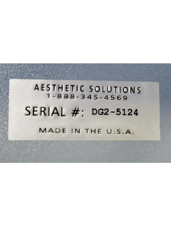 Aesthetic Solutions Dermaglow II Professional Microdermabrasion Machine 62 hours