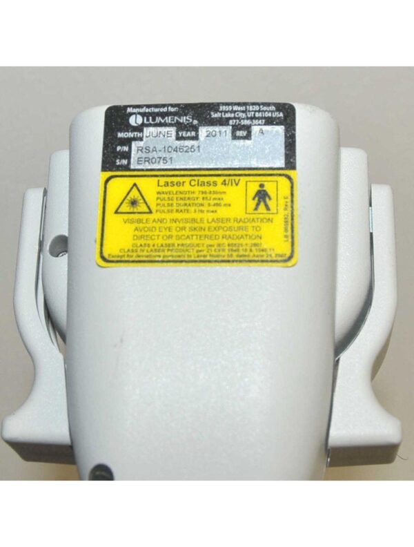 Lumenis LightSheer Duet Diode 810 Hair Removal Laser Light Sheer ET & HS 2009