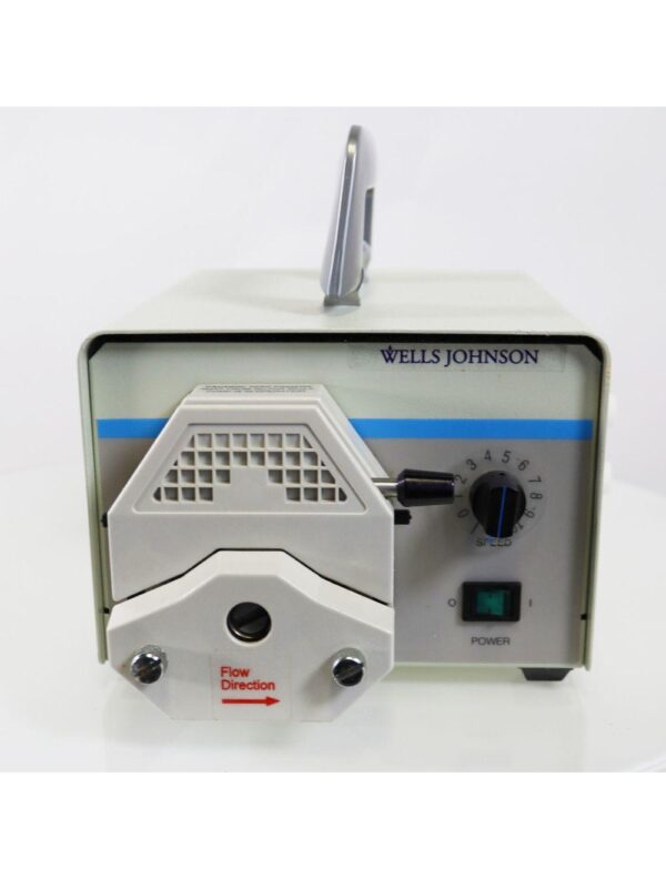 Wells Johnson Single Head Infiltration Pump Aspiration w FootSwitch Pedal