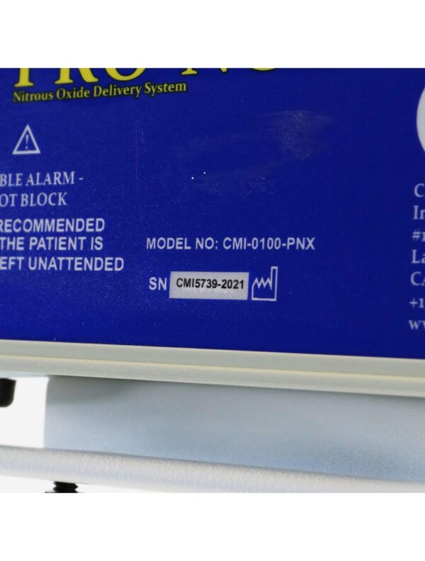 Pro-Nox Nitrous Oxide Delivery System Pain - Anxiety Relief Aesthetic TLC PRONOX