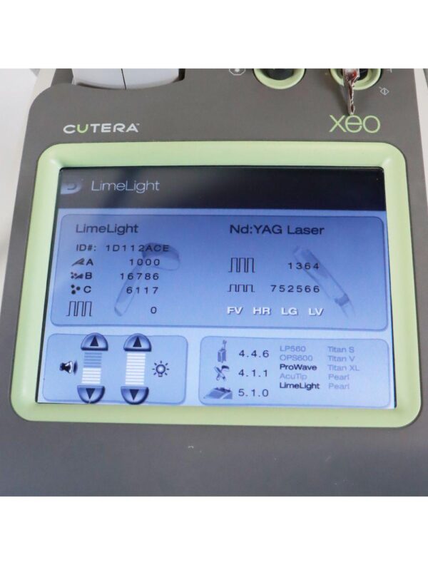 2021 Cutera Xeo Skin Resurfacing Nd: YAG ProWave LX Laser 1064nm Laser System