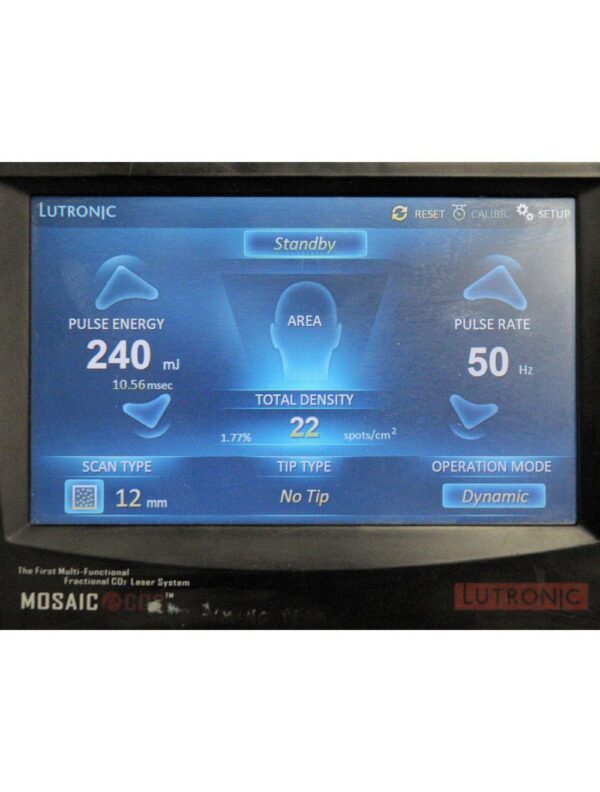 2008 Lutronic Surgical CO2 Laser eC02 Mosaic Skin Fractional Wrinkle Scar Lesion