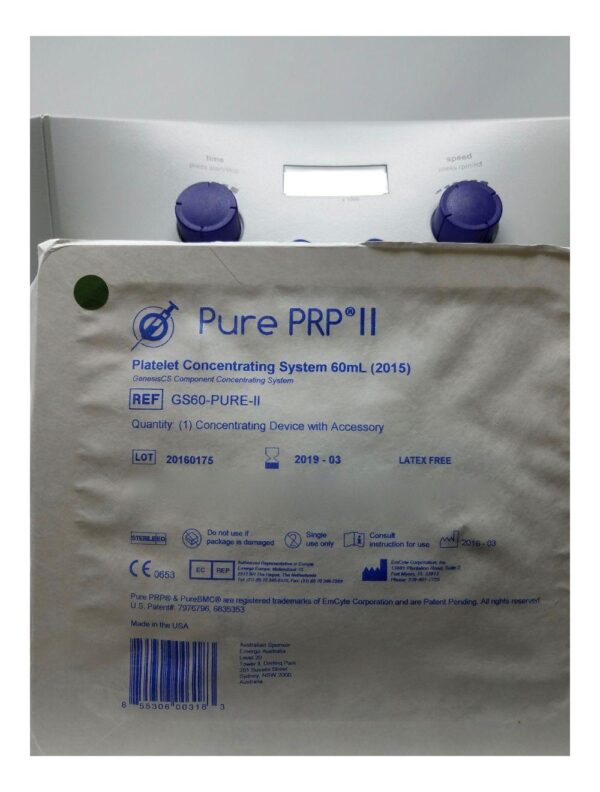 20240926160622-66f5867ef32ed.jpg EmCyte Corporation Executive Series Centrifuge II Pure PRP Blood Plasma Marrow