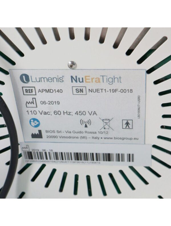 2019 Lumenis NuEra Tight All-in-One RF Skin Tightening Body Sculpting APMD140