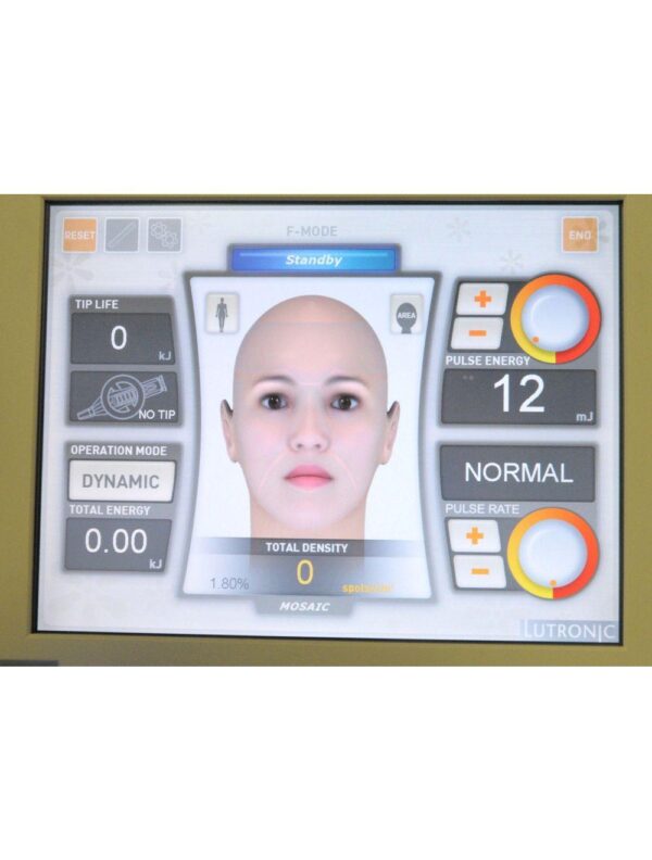 2008 Lutronic MOSAIC Er Glass ERBIUM Fractional LASER 1550 nm Skin Tightening ST